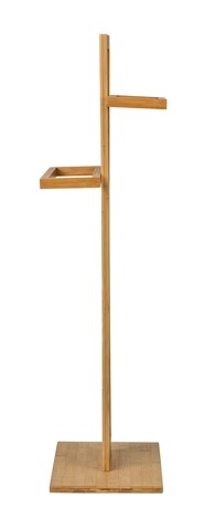Suport prosoape de baie, wenko, allegre, 37 x 88 x 22 cm, bambus/ratan, natur