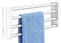 Uscator rufe pentru calorifer, Maximex, Space saving, 4.15 m capacitate de uscare, 58-108 x 20.5 x 18 cm, aluminiu/plastic, alb