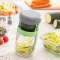 Feliator spiralat pentru legume si razatoare cu retete Vigizer, InnovaGoods, Ø8 x 16 cm