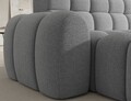 Coltar extensibil stanga 3 locuri ELTAP, Ceedro, 283x165x98 cm, lemn/poliester, gri deschis
