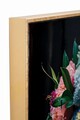 Tablou decorativ Moira -B, Mauro Ferretti, 52x102 cm, lemn de pin/canvas pictat si lacuit, multicolor