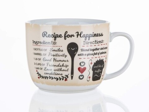 Cana Recipe for Happiness, Banquet, 730 ml, ceramica