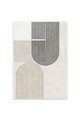 Covor, CLR-7367-HALI-44, 100x300 cm, Poliester, Multicolor