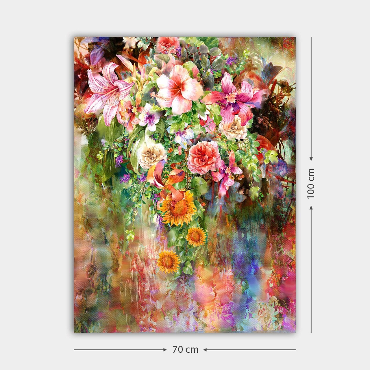 Tablou decorativ, 390747358_70100, Cadru: 100% LEMN (grosime: 3 cm), Multicolor - view 3