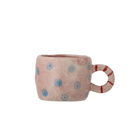 Ceasca, Bloomingville, Nini, 7x6 cm, 100 ml, ceramica, roz