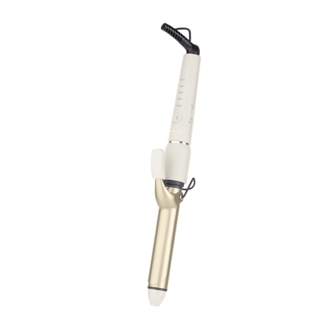 Ondulator de par Fashion TV, Matte Cream-Gold, 50-55W, 200°C, 5 trepte de temperatura, crem - imagine 4