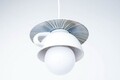 Pendul Afternoon tea, Deco Republic, E27, 1x60W, ceramica, alb/albastru