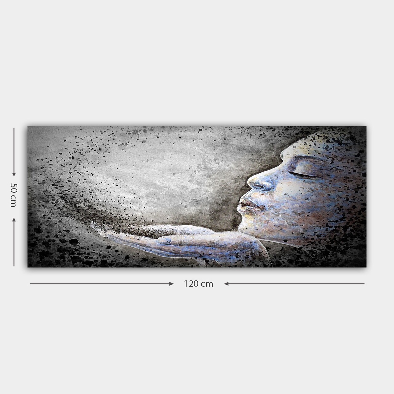 Tablou decorativ, YTY2613287203_50120, Cadru: 100% LEMN (grosime: 3 cm), Multicolor - view 3