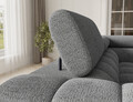 Coltar extensibil dreapta 3 locuri ELTAP, RT-03ROY, Fectory, 346x205x93 cm, lemn/poliester, gri