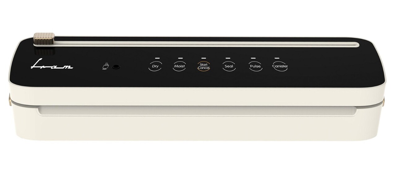 Aparat pentru vidat alimente Fram, 100W, crem/negru - 1 | YEO