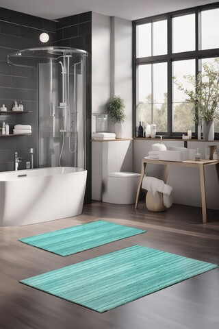 Set covorase de baie, Cartwright, CT-5249, Poliester, Multicolor