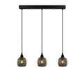 Candelabru, Opviq, Smoked - 033, E27, 60 W, metal/sticla