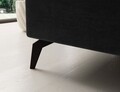 Coltar extensibil dreapta 4 locuri ELTAP, Sol-42, Solange, 292x196x84 cm, lemn/poliester, gri inchis