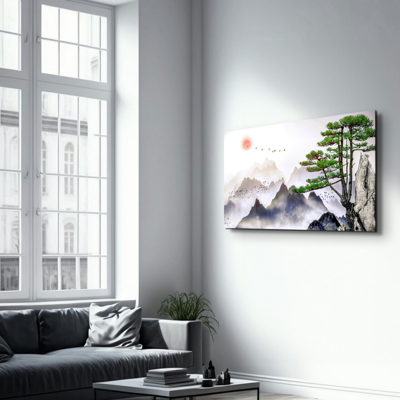 Tablou decorativ, CAM-1019, Dimensiune: 35 x 55 cm, Multicolor — imaginea 4