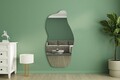 Oglinda decorativa, Siam, Ralia, 70x175x2.2 cm, Nisip