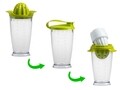 Storcator portabil pentru citrice si rodii, 3in1, Brandani, 400 ml, alb/verde