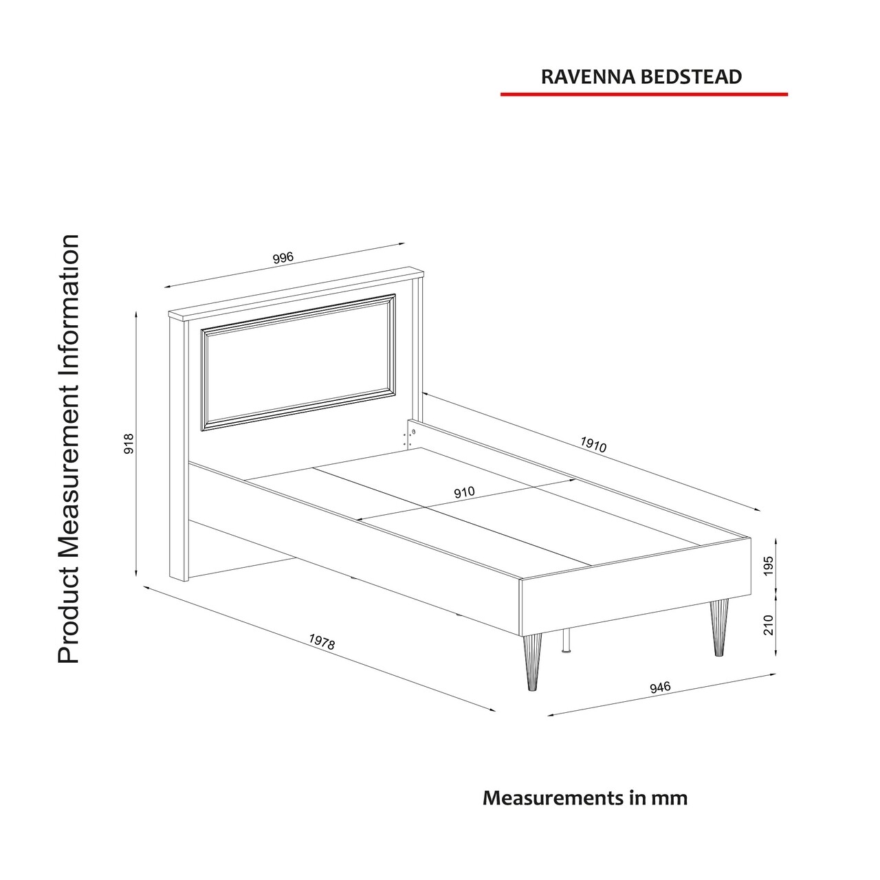 Pat Single Ravenna White, Ametti, 90 X 190 Cm, Alb/auriu