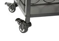 Carucior servire cu suport pentru vin Industry, Mauro Ferretti, 81.5x35x86 cm, fier