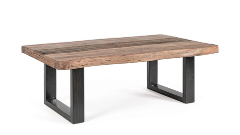 Masuta de cafea Nottingham, Bizzotto, 120x70x42 cm, salcam/lemn reciclat/otel