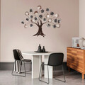 Decoratiune de perete, Maple, Metal, Dimensiune: 117 x 91 cm, Multicolor