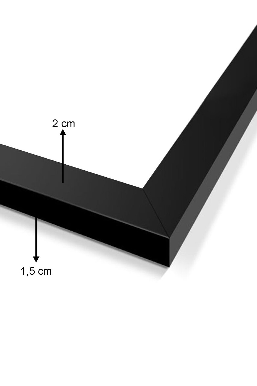 Tablou decorativ, SC5754416681, Cadru: 100% LEMN (Grosime: 2 cm), Multicolor - view 3