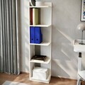 Corp biblioteca, Hanah Home, Aura, 37.8x150x23.8 cm, Alb