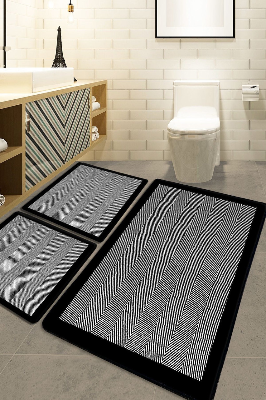 Set covorase de baie, L'essentiel Maison, Barley, Multicolor