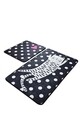 Set 2 covorase de baie Spotted Cat, Chilai, 50x60 cm/60x100 cm, multicolor