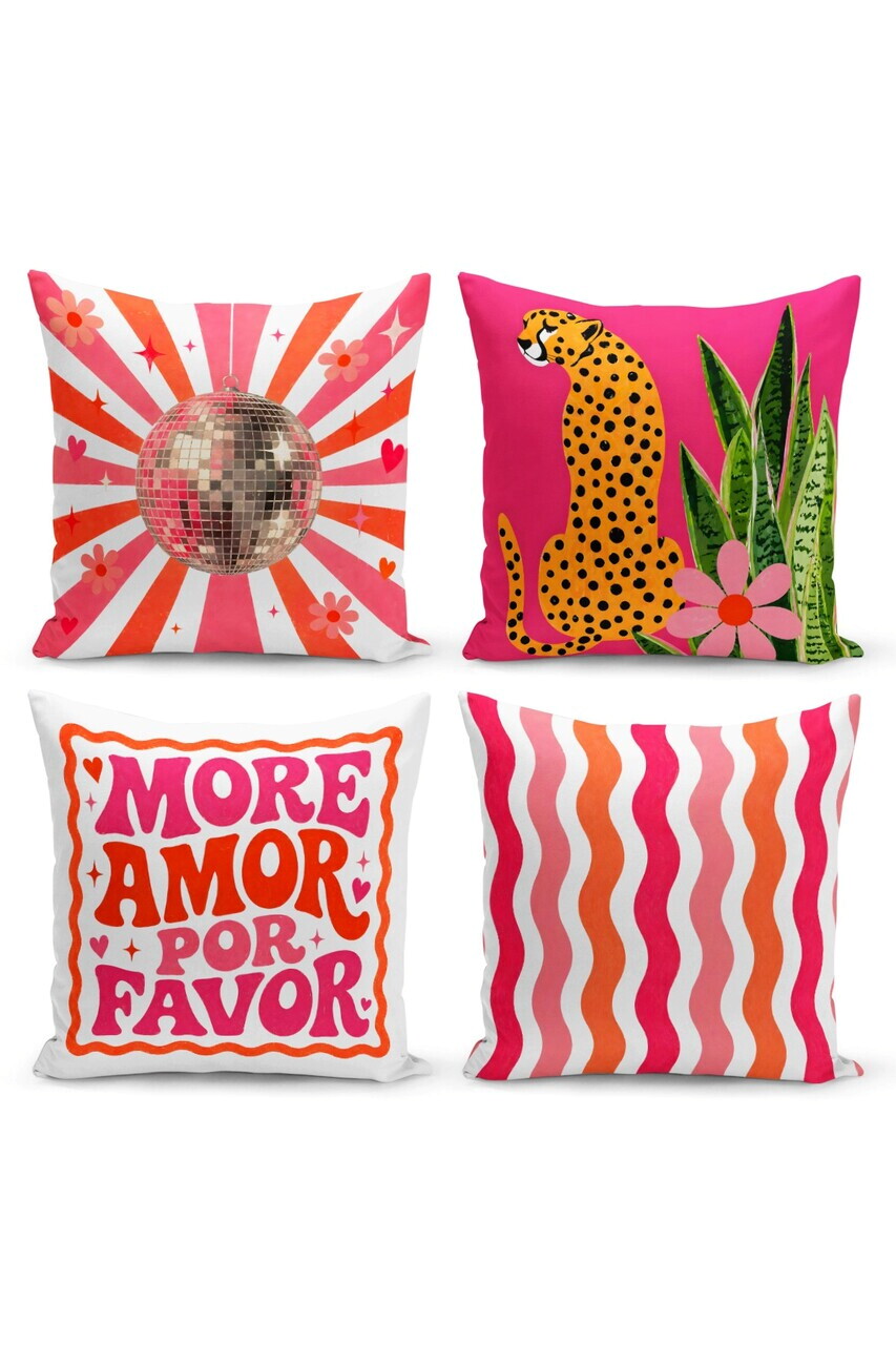 Set fete de perna, Dsypopartset4-7, Poliester, Multicolor — imaginea 2