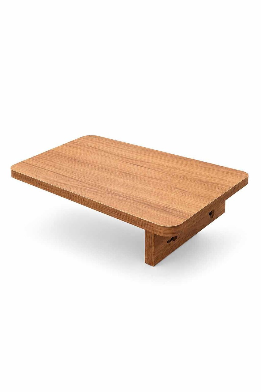 Masuta pentru cotiera canapea, Hanah Home, Ck33C, 40x10x30 cm, PAL, Pin — imaginea 3