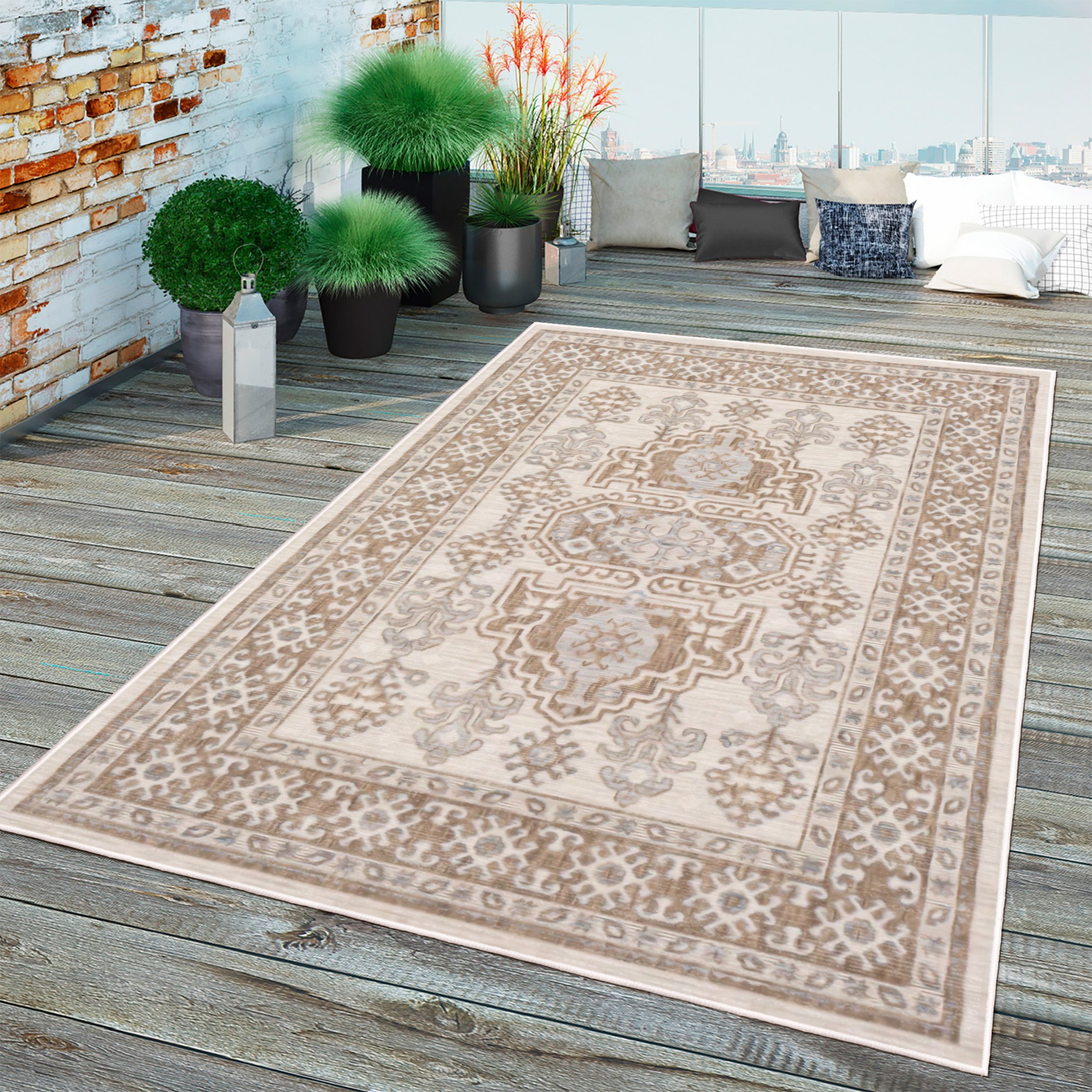 Covor, Woobtny0188, 160x230 cm, Maro