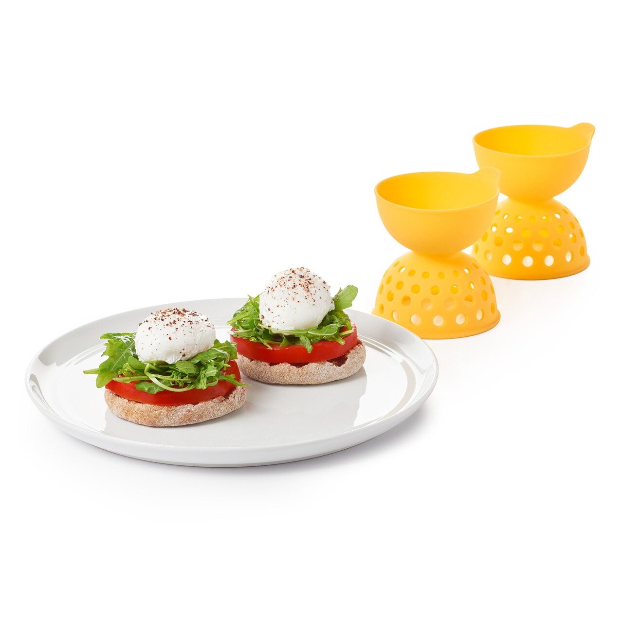 Set 2 forme pentru oua posate, silicon, "Good Grips" - OXO - view 6