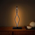 Lampa de masa, Fresno, 119FRS1415, Metal, Negru