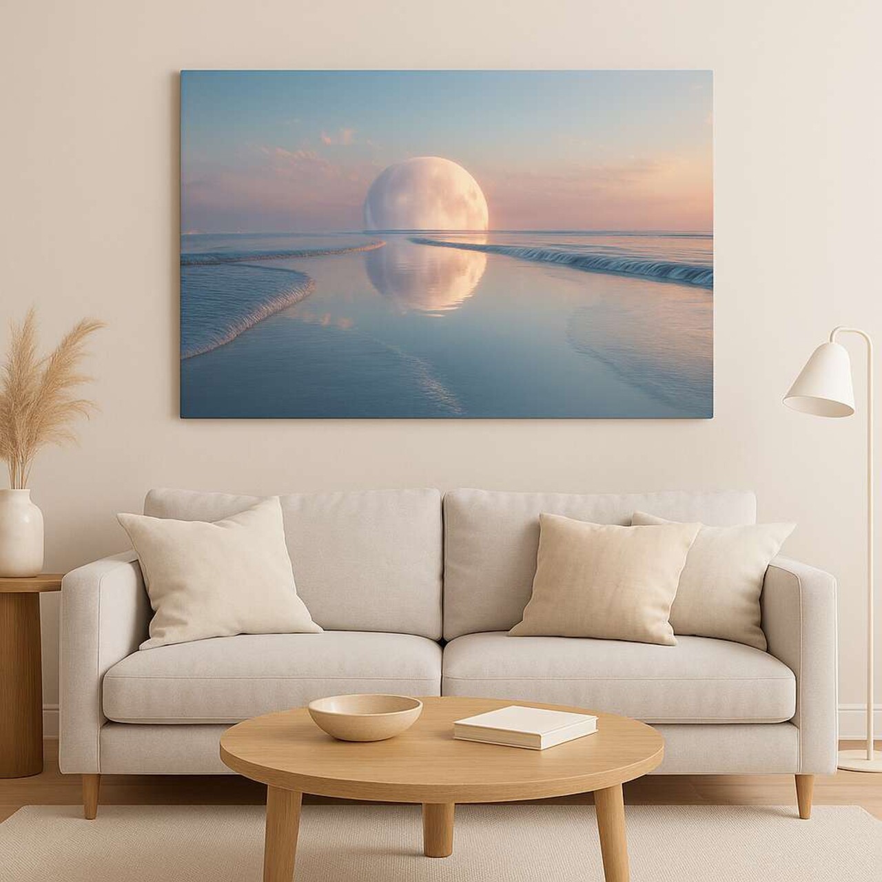 Tablou decorativ Hm_Cnvs26-5-50x70 Cadru: 100% lemn (Grosime: 2 x 3 cm) Multicolor