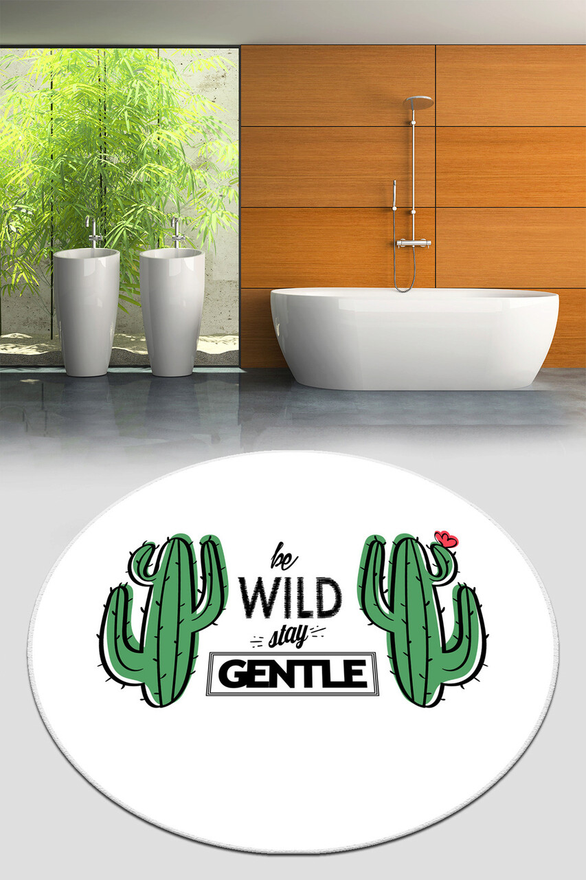 Covoras de baie L'essentiel Maison Gentle Circle Djt 80 Multicolor