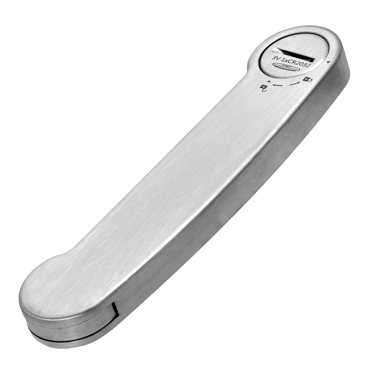 Termometru digital retractabil, din inox - Zokura - imagine 3