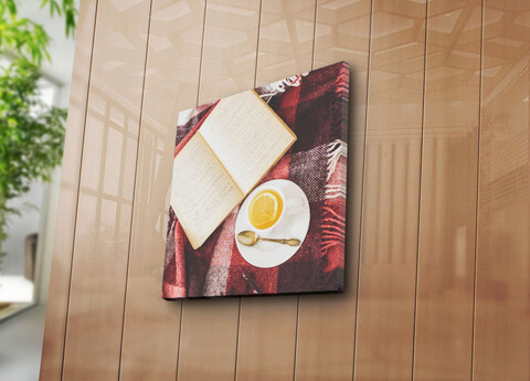 Tablou decorativ, 4545k-107, canvas, dimensiune: 45 x 45 cm, multicolor