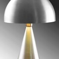 Lampa de masa, Tatum, 584TTM1703, Metal, Argintiu / Turcoaz