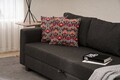 Canapea extensibila 3 locuri, Balcab Home, 825BLC5247, Lemn / MDF / PAL, Antracit