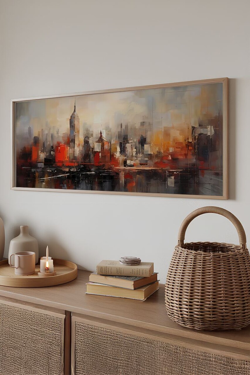 Tablou decorativ, Artsmdfyty18-3370, Vopsea: 100% MDF (grosime: 2,7 mm), Multicolor - view 2