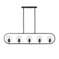 Lustra, Fulgor, 942FLG1141, Metal, Negru