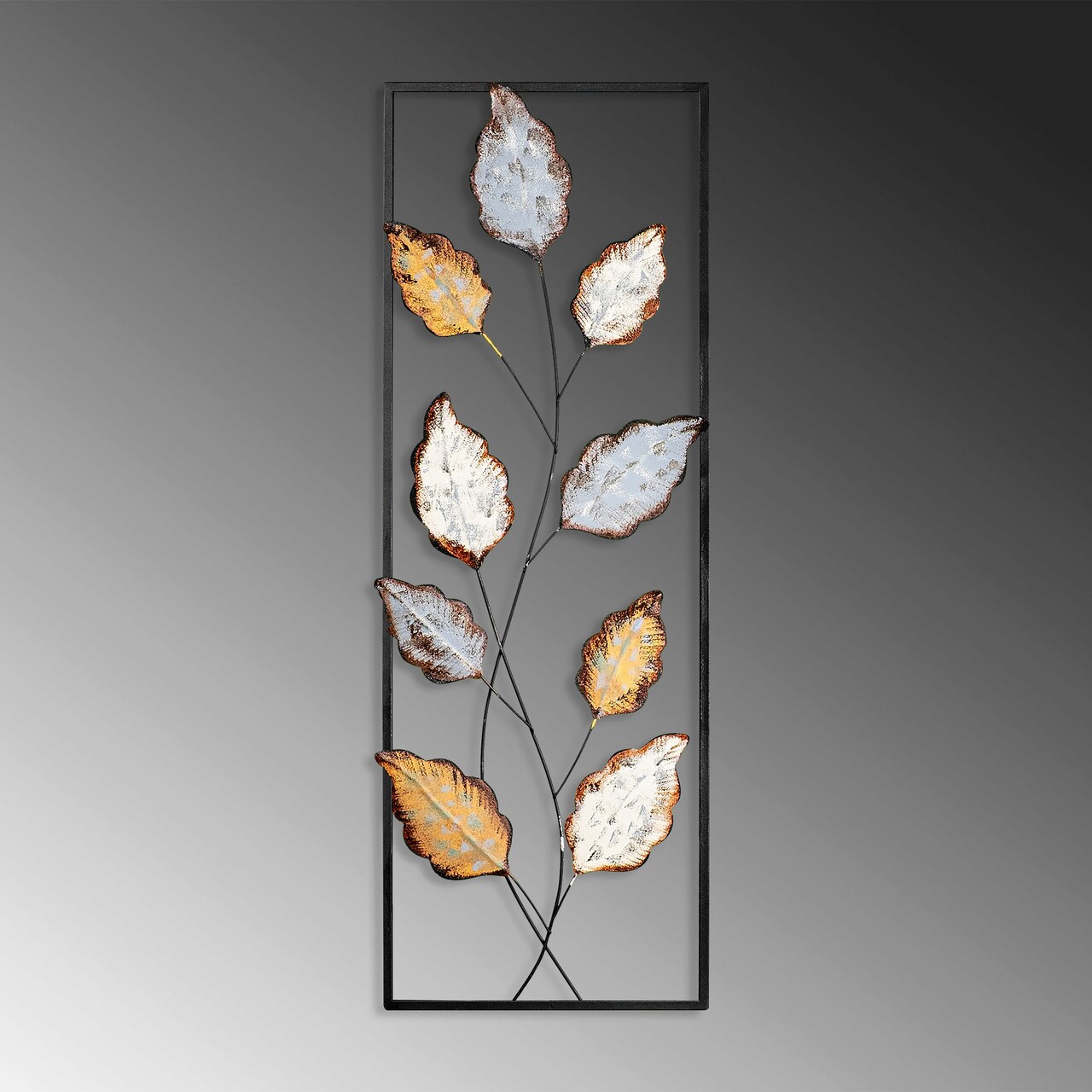 Decoratiune de perete, Fagus 3, Dimensiune: 32 x 90 cm, Multicolor - imagine 5
