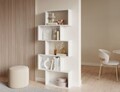 Raft de perete ELTAP, Sottis, 80x20x180 cm, PAL/PVC, alb