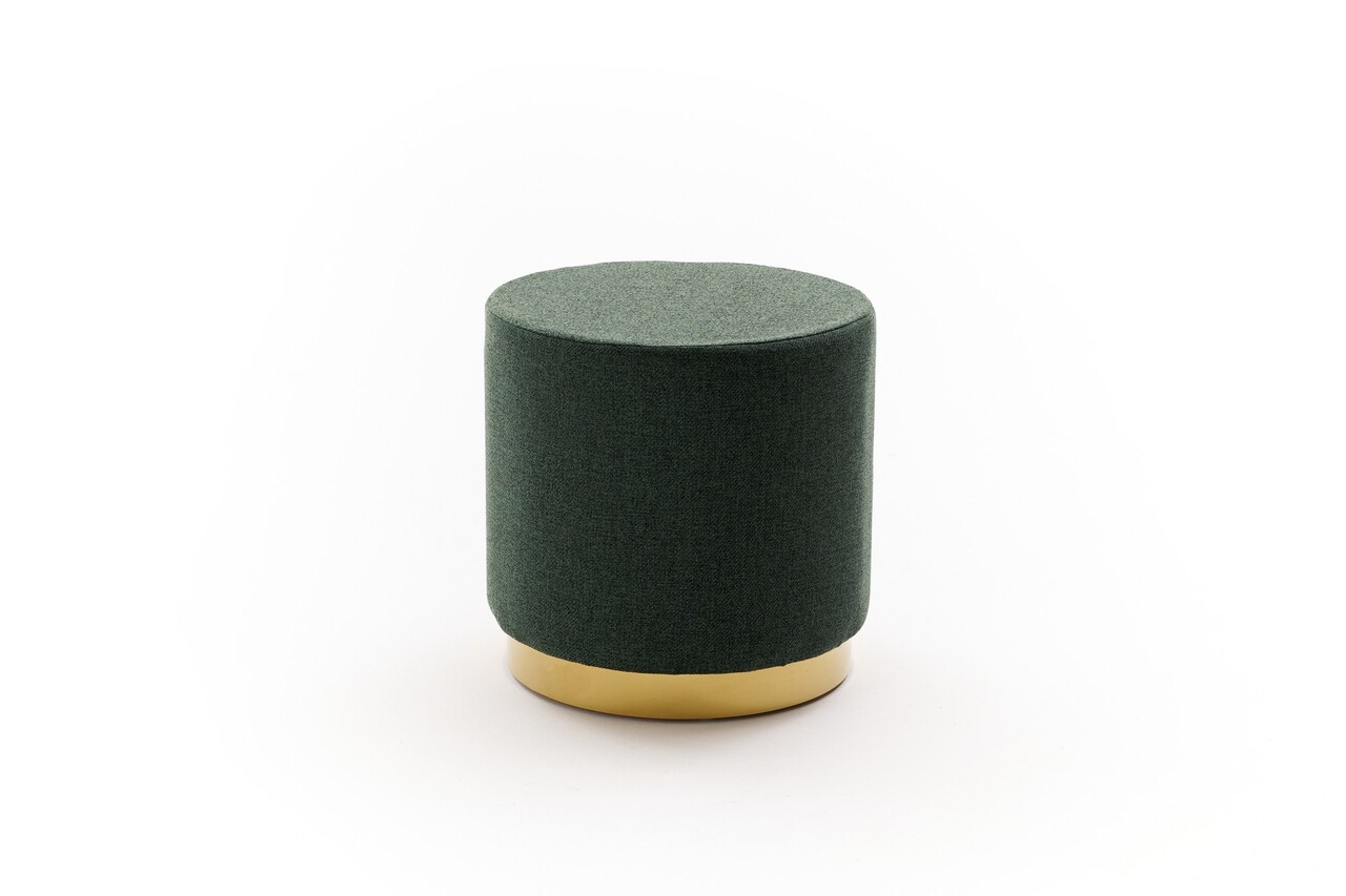 Taburet, Atelier del Sofa, 825BLC5148, Lemn, Verde - view 4