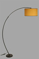 Lampadar, Luin, 534LUN4239, Metal, Galben