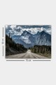 Tablou decorativ, 562801426-5070, Canvas, Lemn, Multicolor