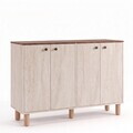 Consola, Hanah Home, Luvia, 150x100.82x29.6 cm, Travertin / Nuc Venezia