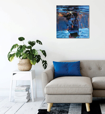 Tablou decorativ, kc439, 50% bumbac / 50% poliester, canvas imprimat, multicolor
