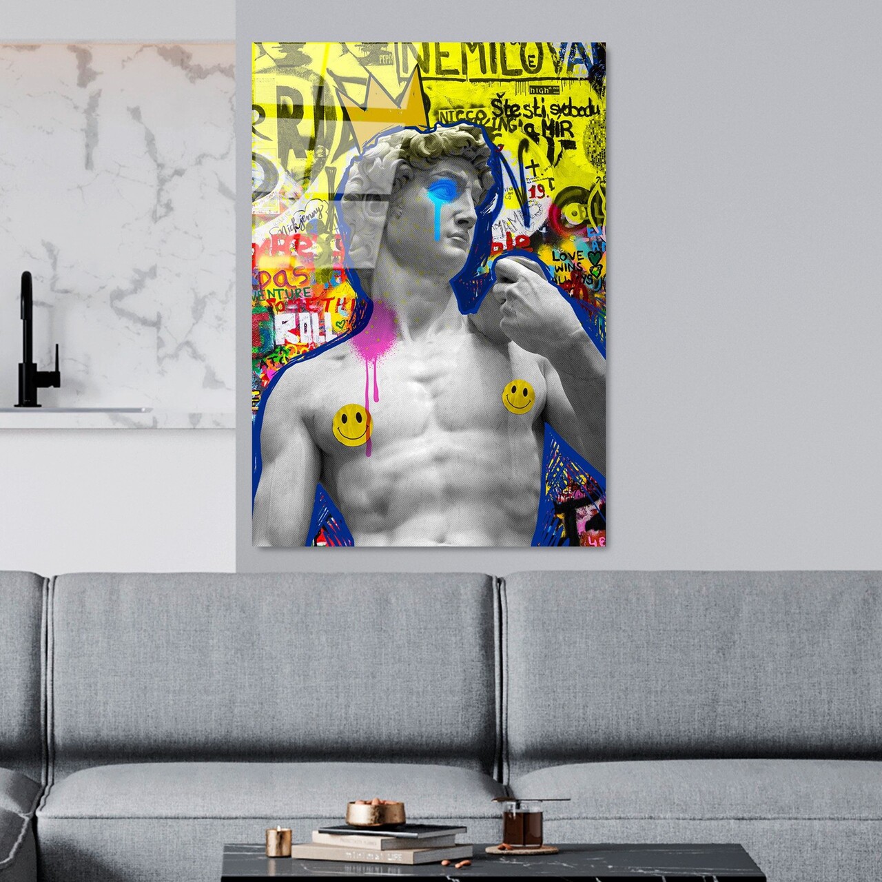 Tablou decorativ, UV-784 70 x 100, 70 x 100 cm, Multicolor - view 3