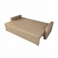 Canapea extensibila Firenze Cappuccino 218x85x85 cm + lada de depozitare